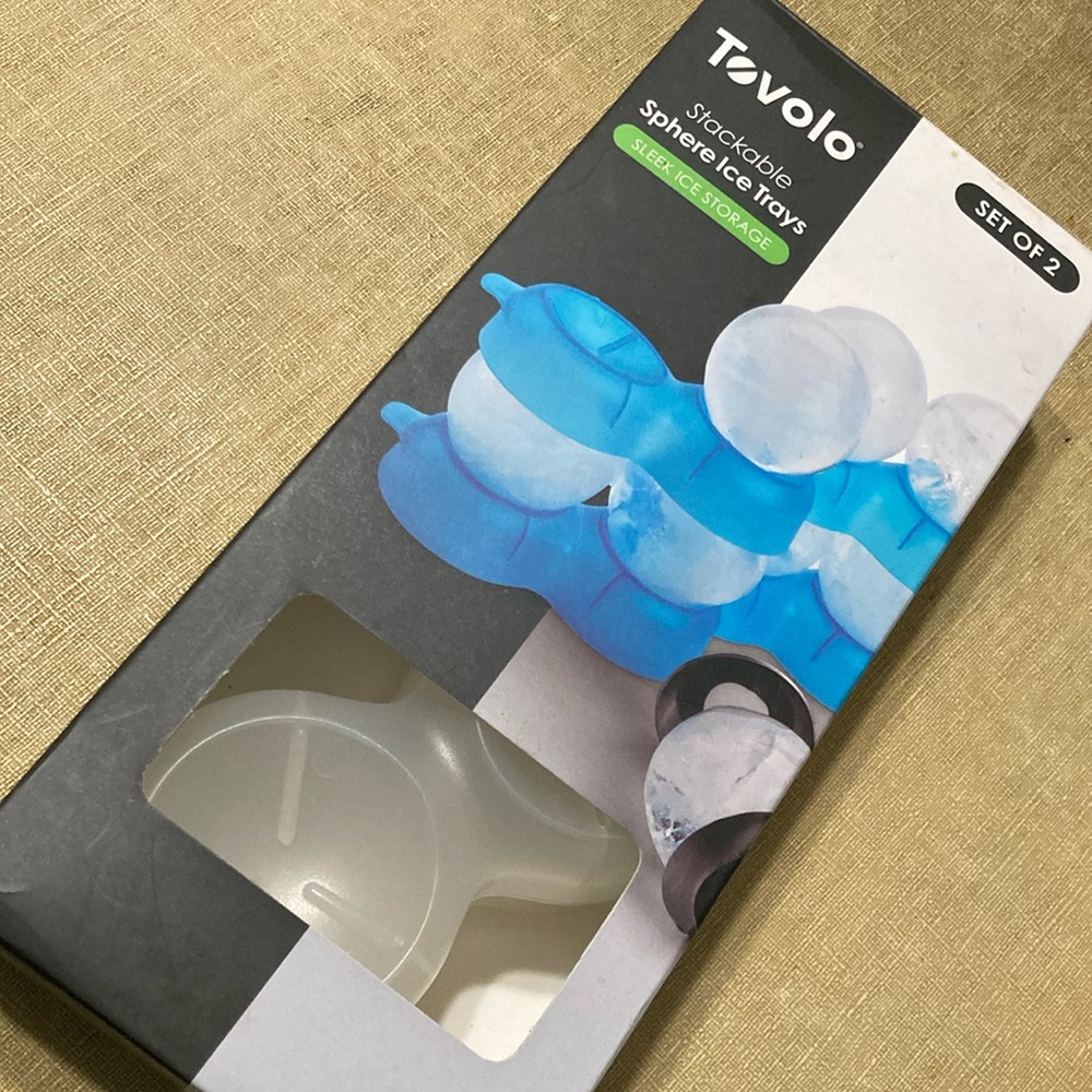 Tovolo Sphere Ice Tray, set of two NIB NWT